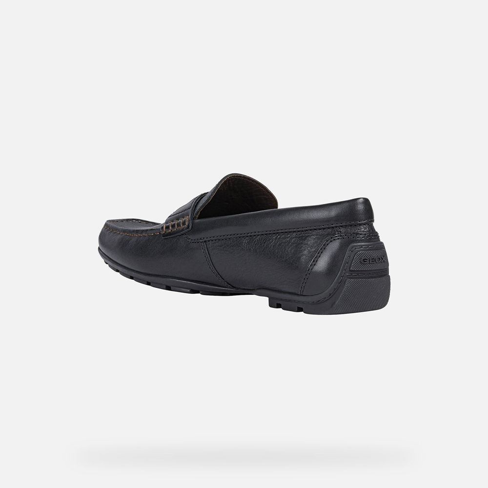 Geox Loafers Black Moner - Geox Mens Shoes - YAVMED960